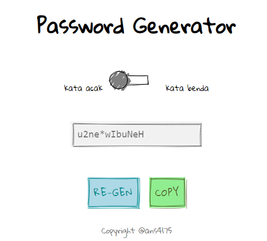 Password GA